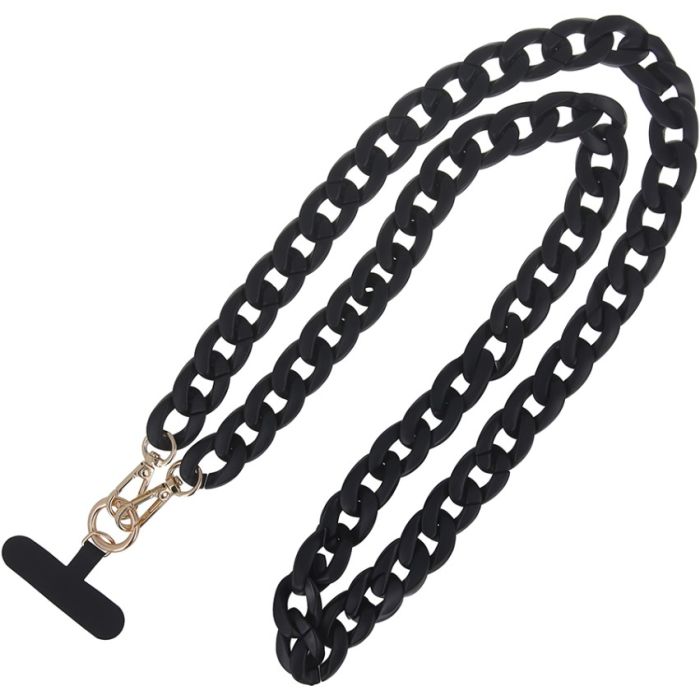 Phone Chain Long matte black