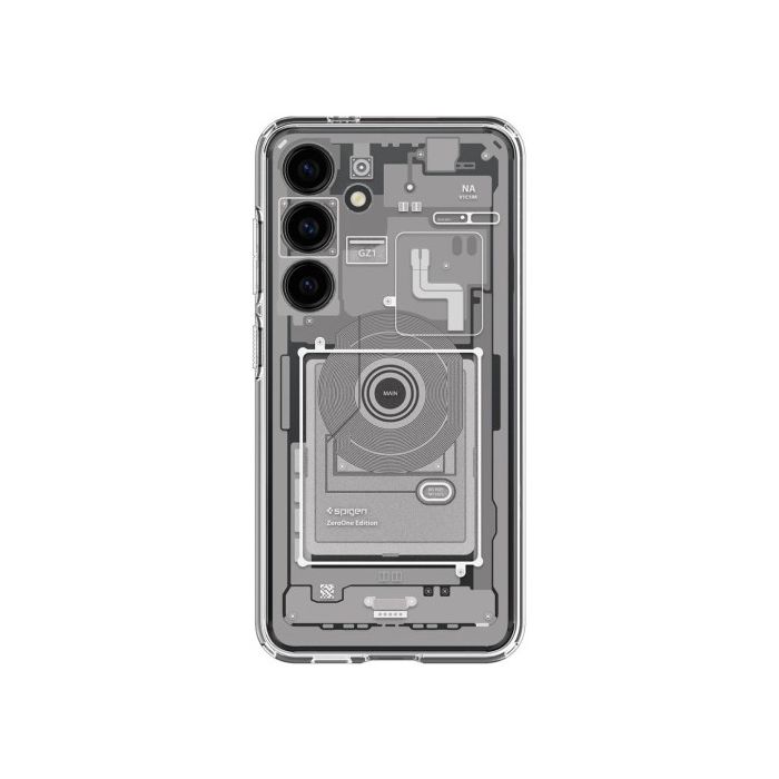 Odolné puzdro na Samsung Galaxy S24 5G S921 Spigen Ultra Hybrid Zero One biele