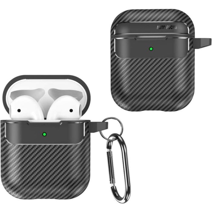 Carbon Airpods Pro 2 čierne