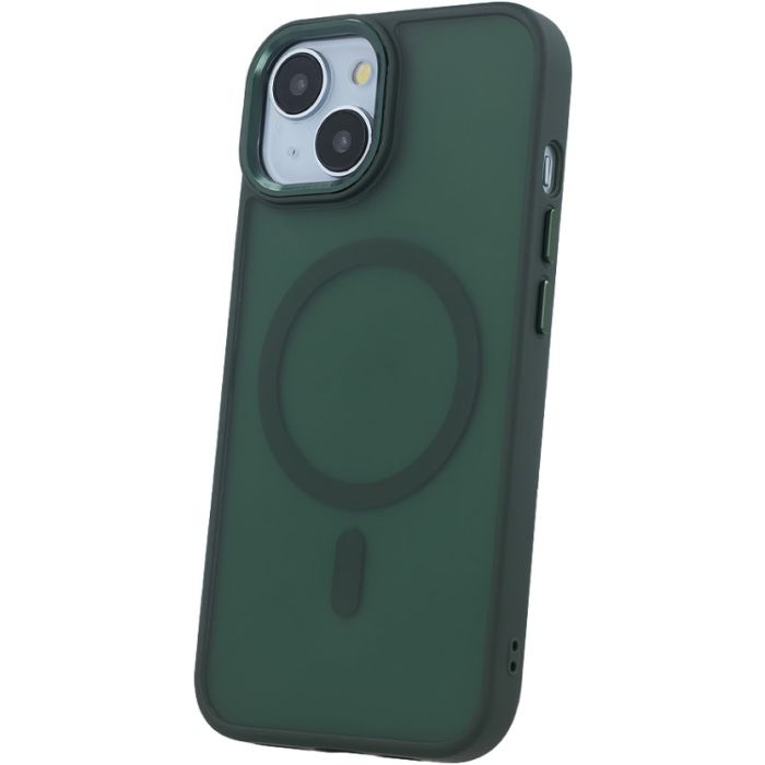 Frozen Mag case Apple iPhone 15 Plus green