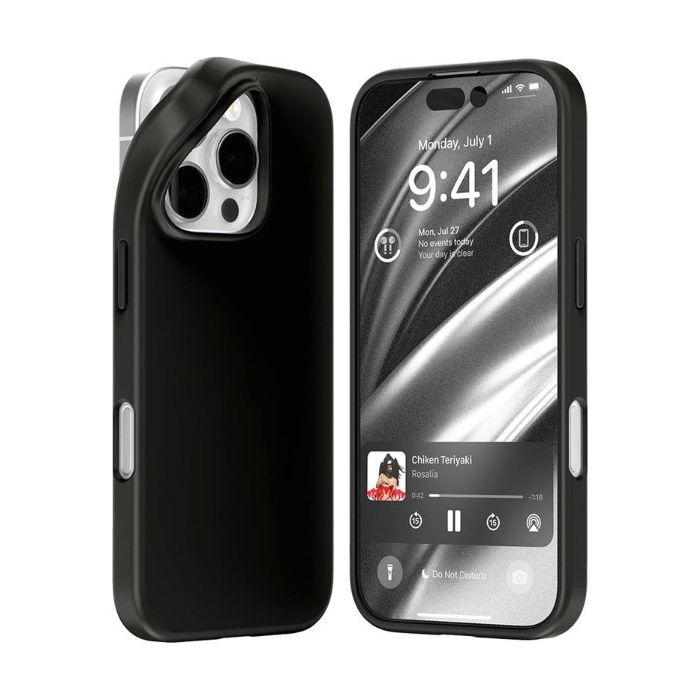 Obal Mercury Soft Apple iPhone 16 Pro čierny