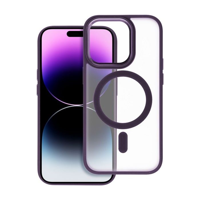 Matte Mag Cover MagSafe Apple iPhone 16 Pro purple