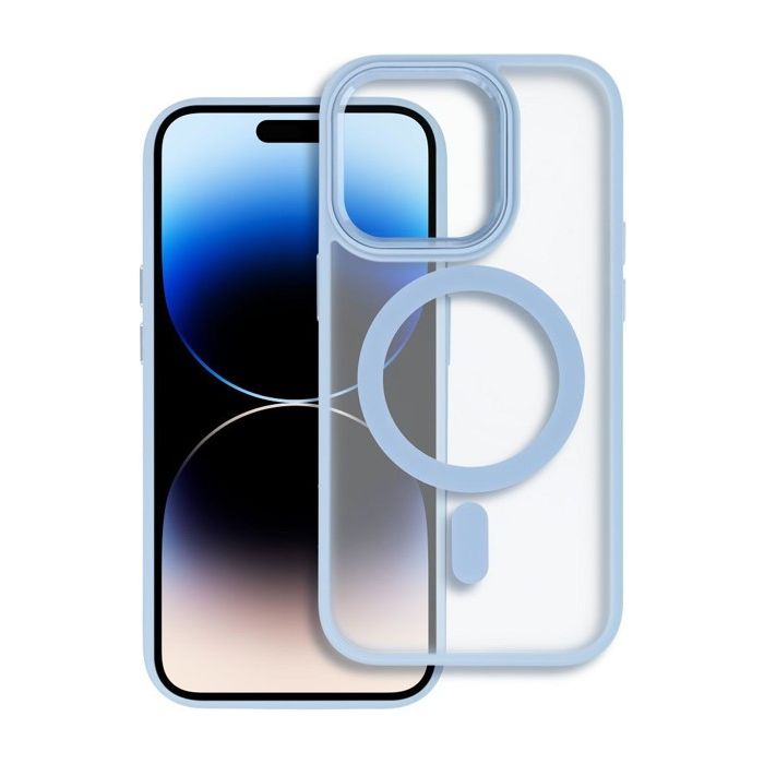 Matte Mag Cover MagSafe Apple iPhone 16 Pro blue