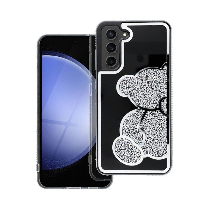 TEDDY BEAR Case Samsung Galaxy A35 5G A356 silver