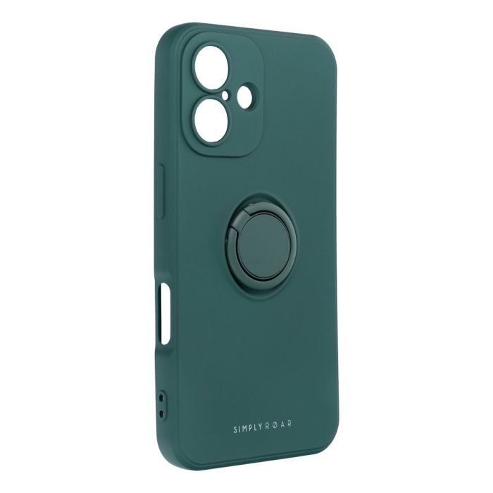 Roar Ring Amber TPU iPhone 16 - zelené