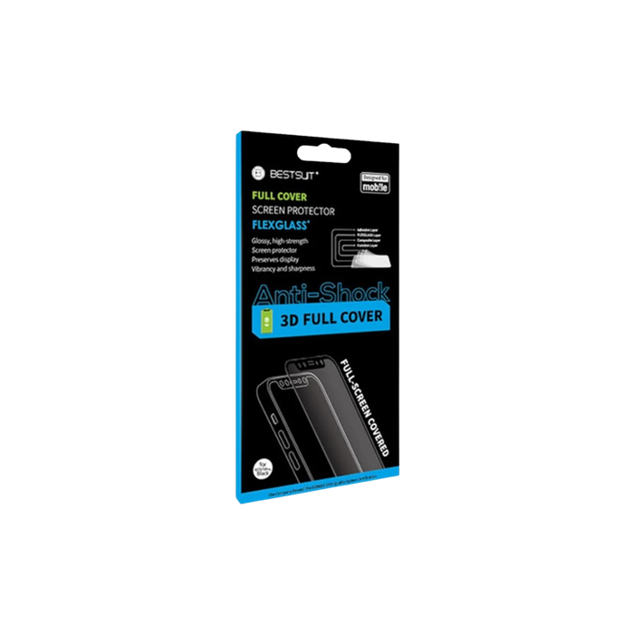 Bestsuit Flexible Hybrid Glass 5D Apple iPhone 16 Pro black