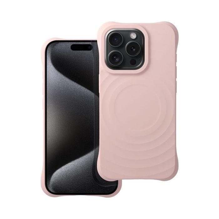 Silicone Zephyr Mag Cover compatible with MagSafe Apple iPhone 13 pink