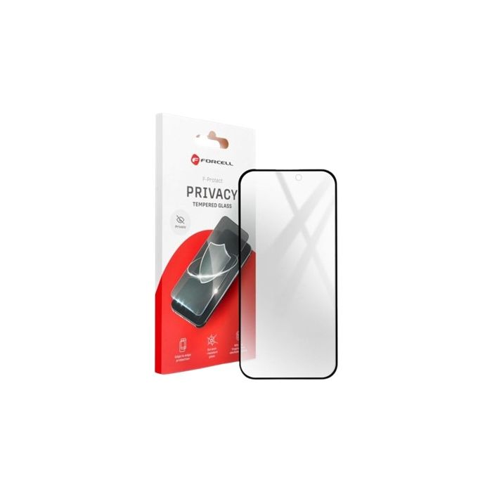 Forcell Privacy Glass Apple iPhone 16 Plus black