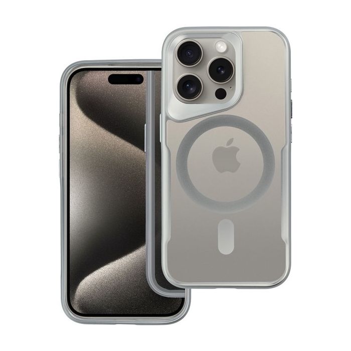 ERGOFIT NEWZONE Case MagSafe Apple iPhone 14 Pro silver