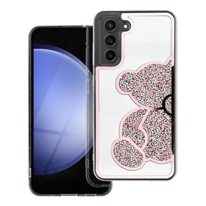 Obal TEDDY BEAR Samsung Galaxy A51 4G A515 ružový