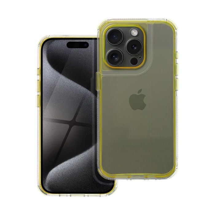 MATRIX CLEAR Case Apple iPhone 12 yellow