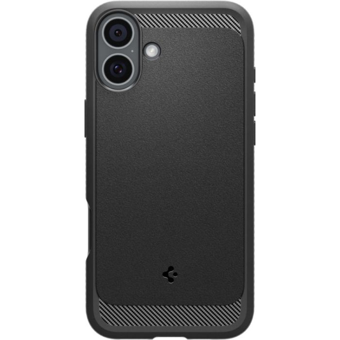 Obal Spigen Rugged Armor Mag MagSafe Apple iPhone 16 čierny
