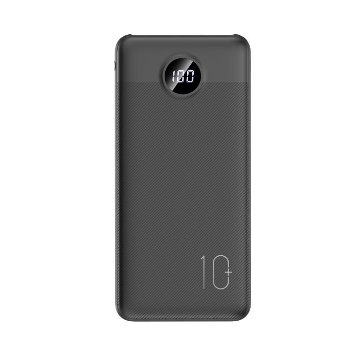 VEGER Powerbank 10000mAh PD QC3.0 2A 20W L10S (W1105PD) - čierny