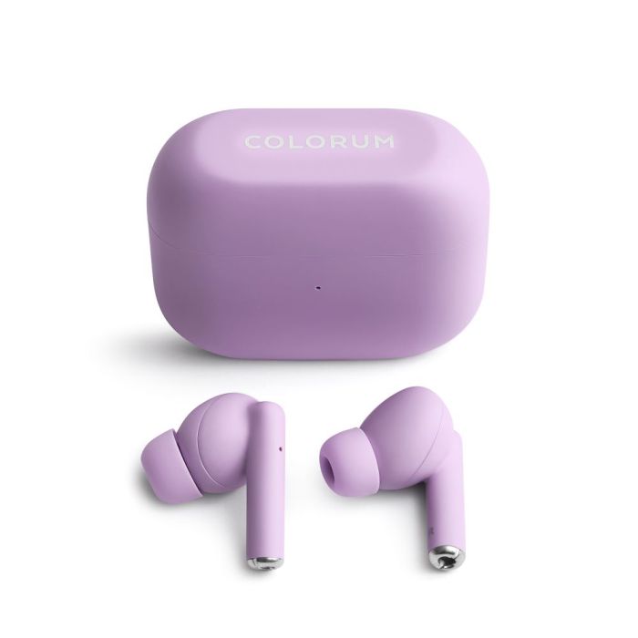 Slúchadlá COLORUM TWS Bluetooth 5.3 CTWS-09 fialové