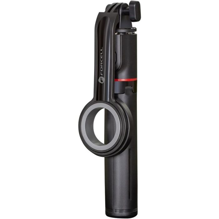 FORCELL F-GRIP MagSelfie S100M, selfie tyč s bezdrôtovým ovládaním, čierna