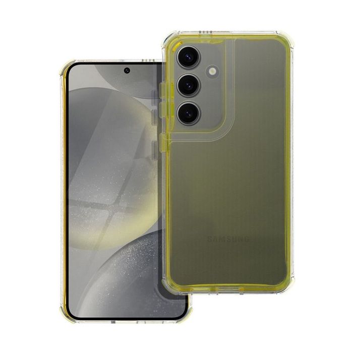 Obal MATRIX CLEAR Case Samsung Galaxy A36 5G A366 žltý