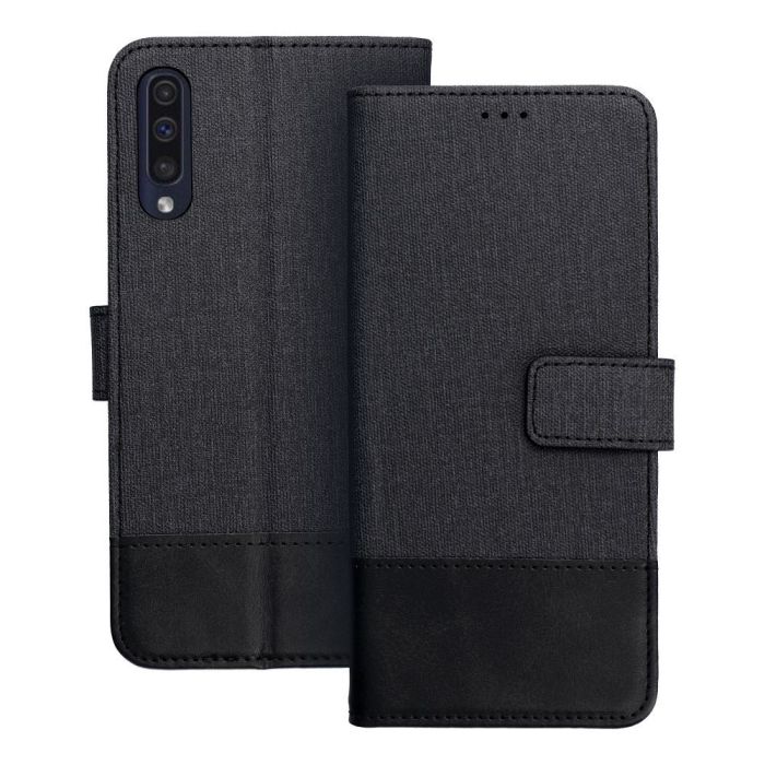 Gomma Book Samsung A30s/A50 - čierne (s prackou)