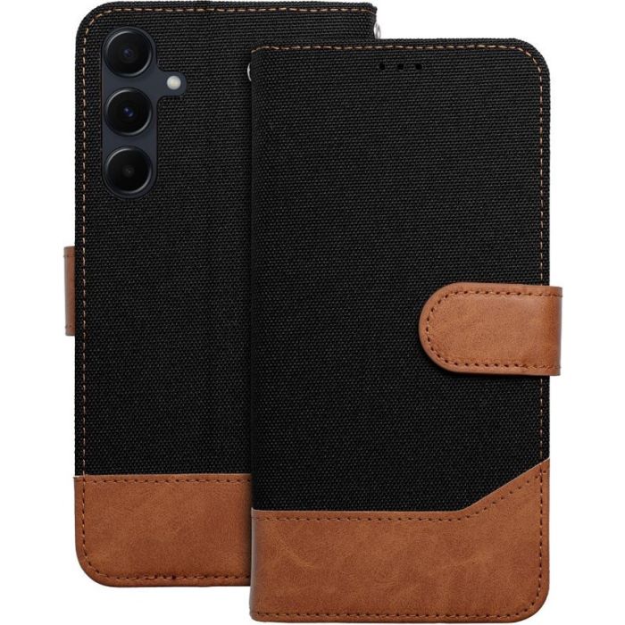 Obal JEANS Book Samsung Galaxy A56 5G A566 čierny