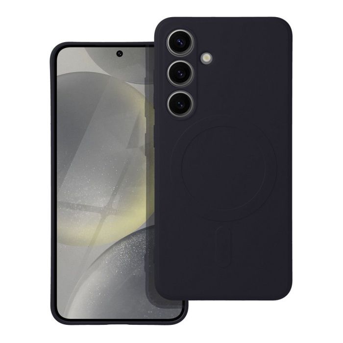 Obal SILICONE MAG COVER MagSafe Samsung Galaxy A36 5G A366/A56 5G A566 čierny