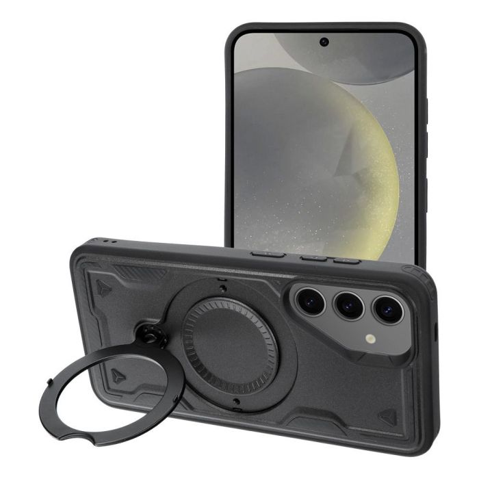 Obal FROST ARMOR Motorola Moto G55 5G čierny