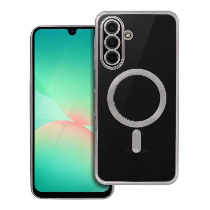 Obal ELECTRO MAG COVER MagSafe Samsung Galaxy A26 5G A266 sivý