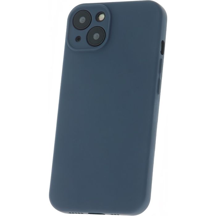 Obal Silicon case Xiaomi Redmi Note 14 4G tmavo modrý