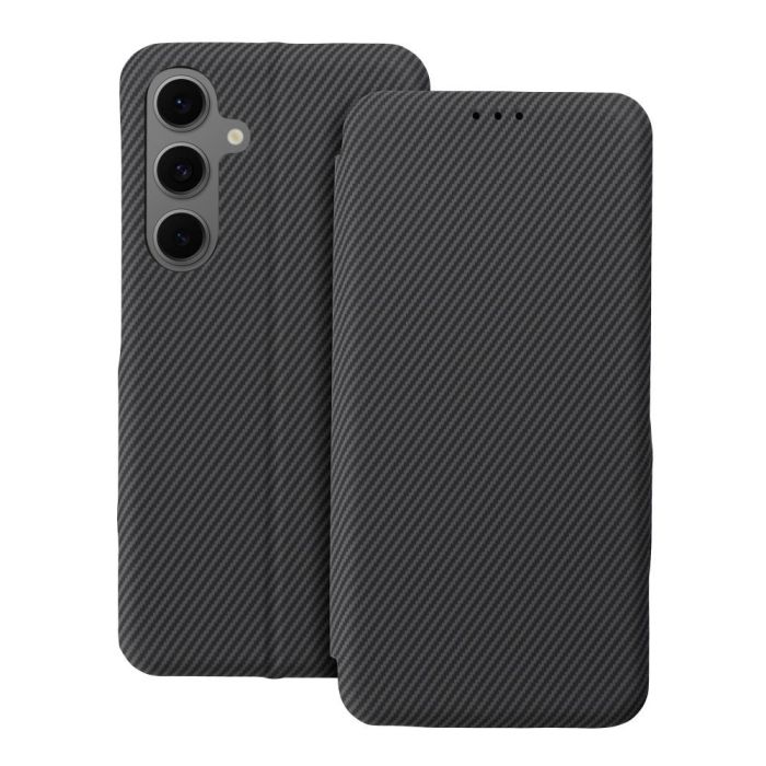Obal Folio Side Book Samsung Galaxy S24 Ultra 5G S928 šedý