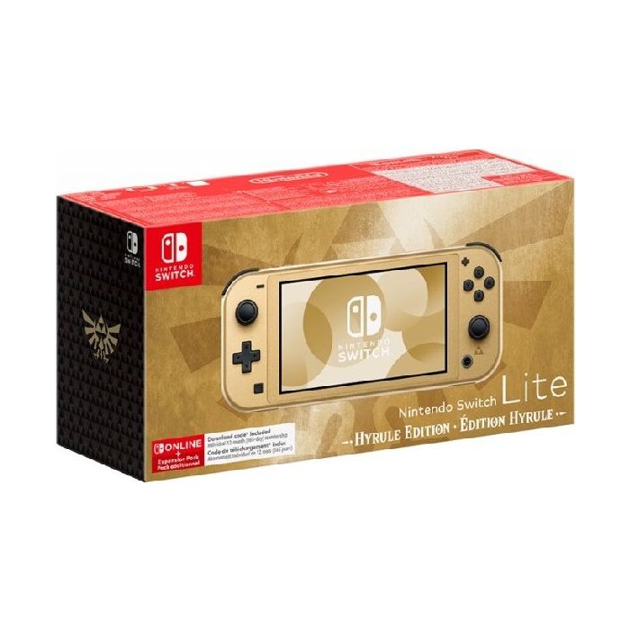 Nintendo Switch Lite (Hyrule Edition) + NSO subscription for 12 months