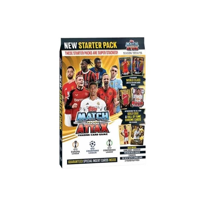 Futbalové karty Topps Match Attax TCG 2024/25 UCC Starter Pack