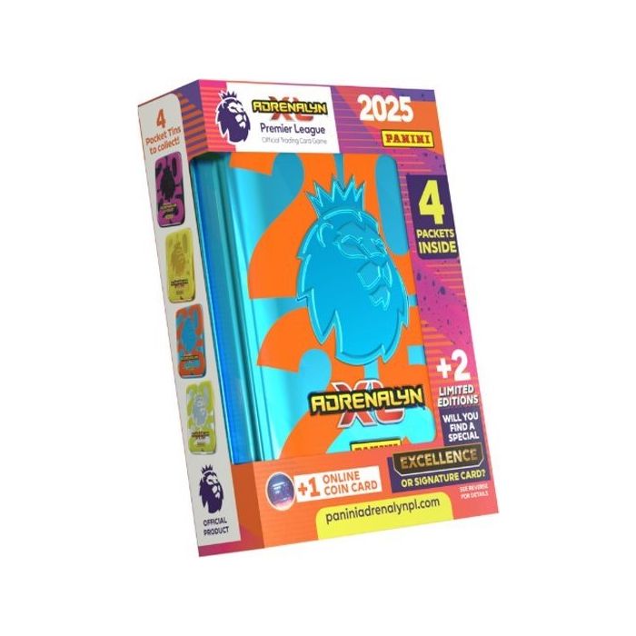 Panini Premier League 2024/2025 Adrenalyn Plechová Krabička (Pocket)