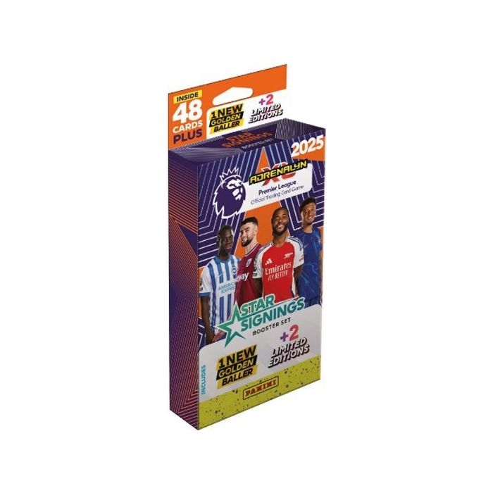 Panini Premier League 2024/2025 Adrenalyn karty STAR SIGNINGS