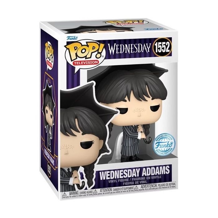 POP! TV: Wednesday Addams with Umbrella (Wednesday) Special Edition