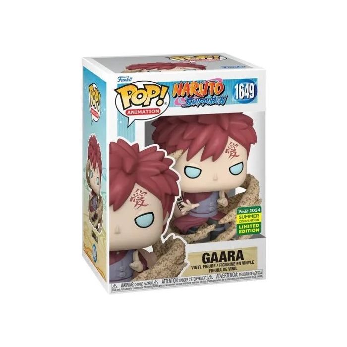 POP! Animation: Gaara (Naruto Shippuden) 2024 Summer Convention Limited Edition