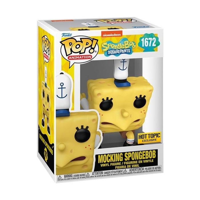 POP! Animation: Mocking Spongebob (Sponge Bob) 25th Anniversary Special Edition