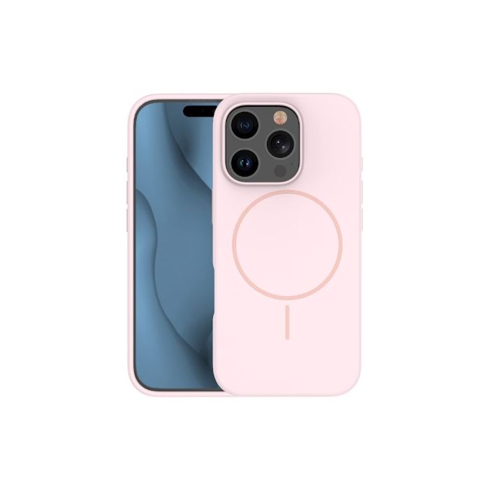 Obal Silicone Thin Mag Apple iPhone 12/12 Pro ružový