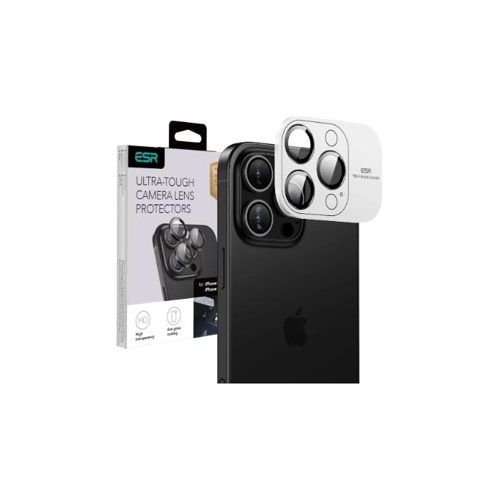 ESR Armorite Camera Protector Apple iPhone 16 Pro/16 Pro Max Black