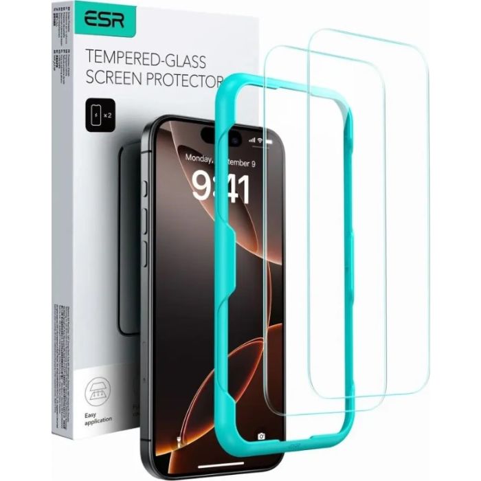 ESR Tvrdené sklo Apple iPhone 16 Plus Clear (2ks)