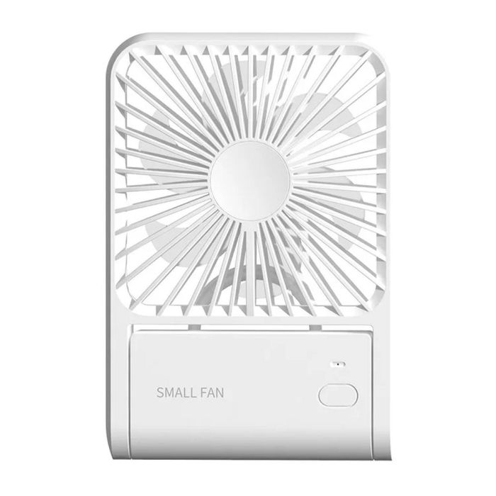 Stolový ventilátor 1200 mAh HX-123 - biely