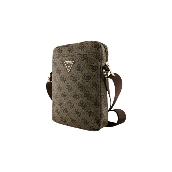 Obal Guess PU 4G Triangle Logo Bag 8" GUTB8P4GFTSW hnedý