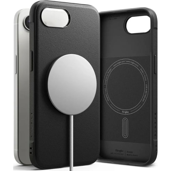 Obal Ringke Onyx Magnetic MagSafe Apple iPhone 16e čierny
