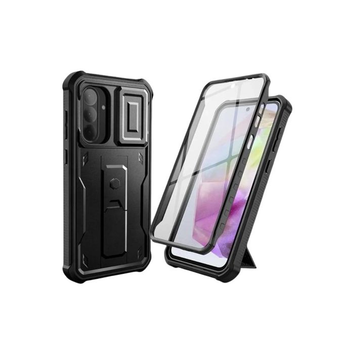 Obal Tech-Protect Kevlar Cam+ Samsung Galaxy A36 5G A366 čierny