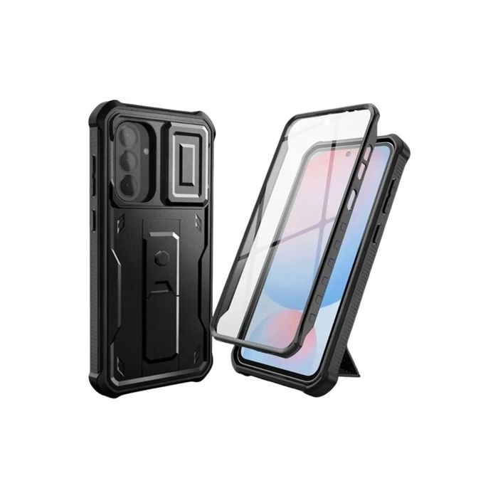 Obal Tech-Protect Kevlar Cam+ Samsung Galaxy A56 5G A566 čierny