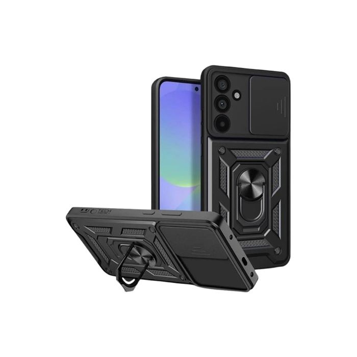 Obal Tech-Protect Camshield Pro Samsung Galaxy A26 5G A266 čierny