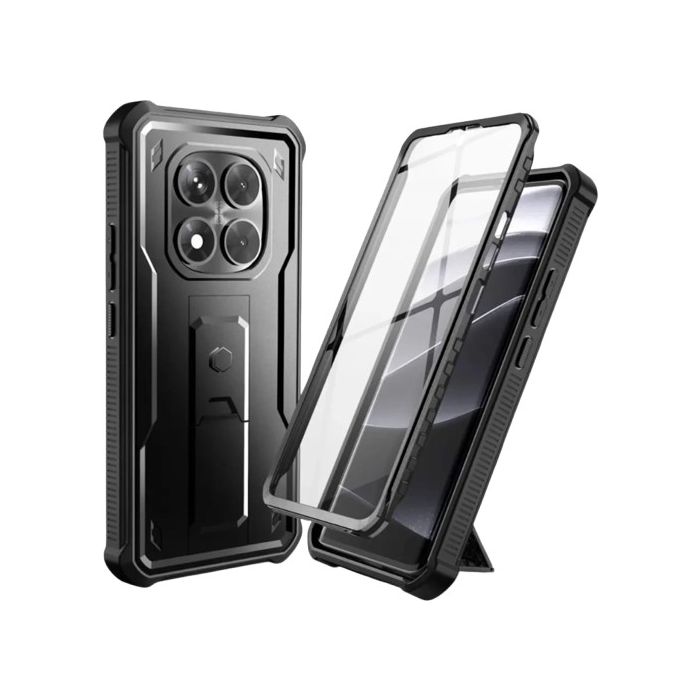 Obal Tech-Protect Kevlar Pro Xiaomi Redmi Note 14 Pro 5G/POCO X7 5G čierny