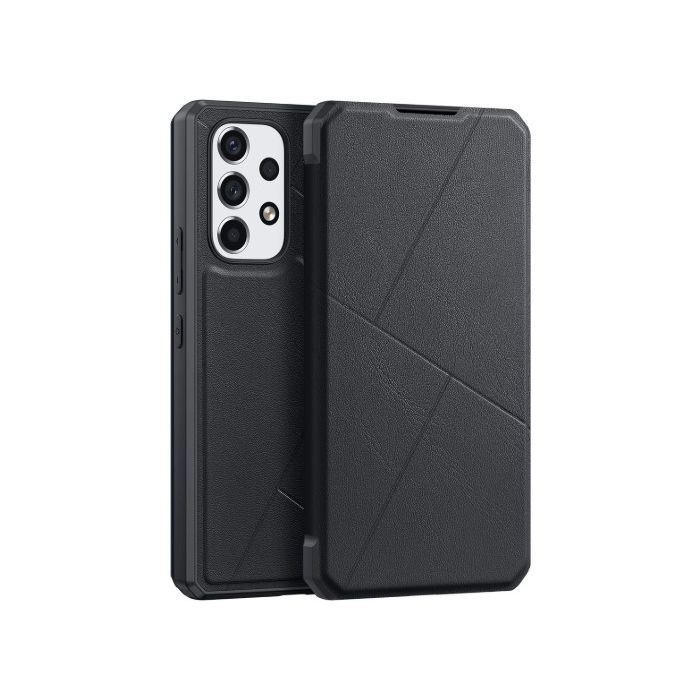Obal Dux Ducis Book Skin X Samsung Galaxy S22 Ultra 5G G908 čierny