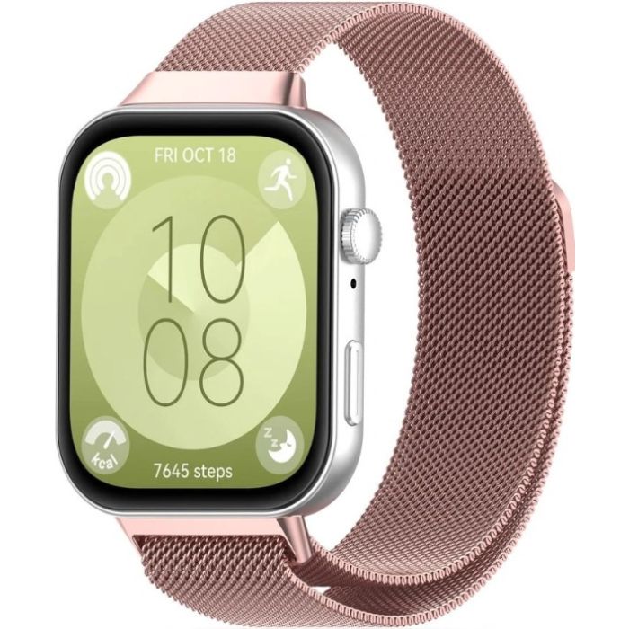 Remienok Tech-Protect MilaneseBand Huawei Watch Fit 3 ružový