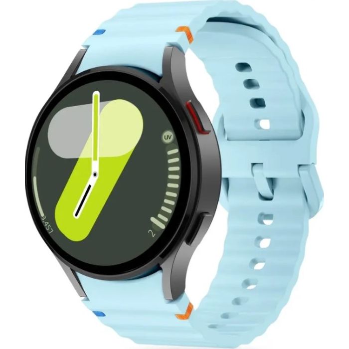 Remienok Tech-Protect  Silicone Sport Samsung Galaxy Watch 4/5/5 Pro/6/7/FE modrý