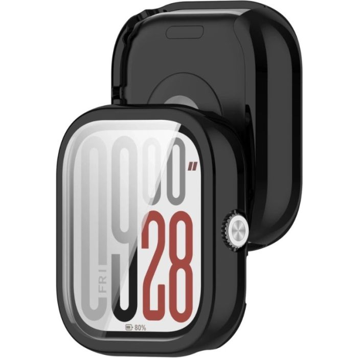 Ochranné puzdro/sklo Bizon Case Watch Felipe Xiaomi Redmi Watch 5 čierne