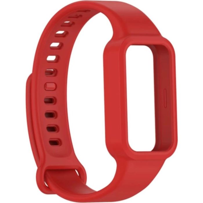 Remienok silikónový Xiaomi Smart Band 9 Active/Redmi Band 3 červený