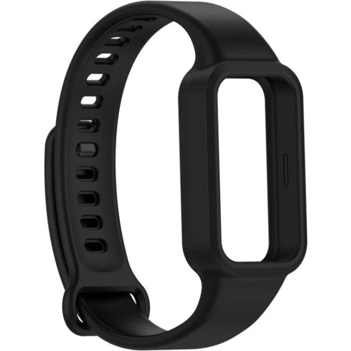 Remienok silikónový Xiaomi Smart Band 9 Active/Redmi Band 3 čierny